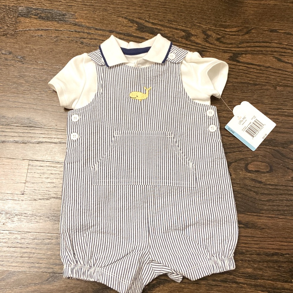 Striped Two Piece Outfit